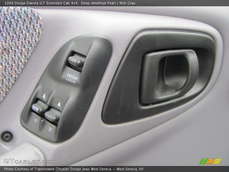 Deep Amethyst Pearl / Mist Gray 1999 Dodge Dakota SLT Extended Cab 4x4