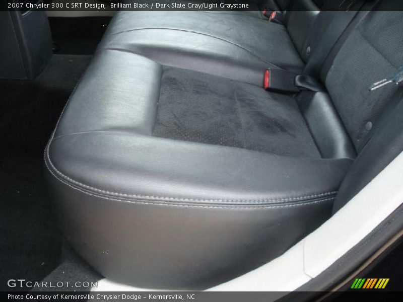 Brilliant Black / Dark Slate Gray/Light Graystone 2007 Chrysler 300 C SRT Design
