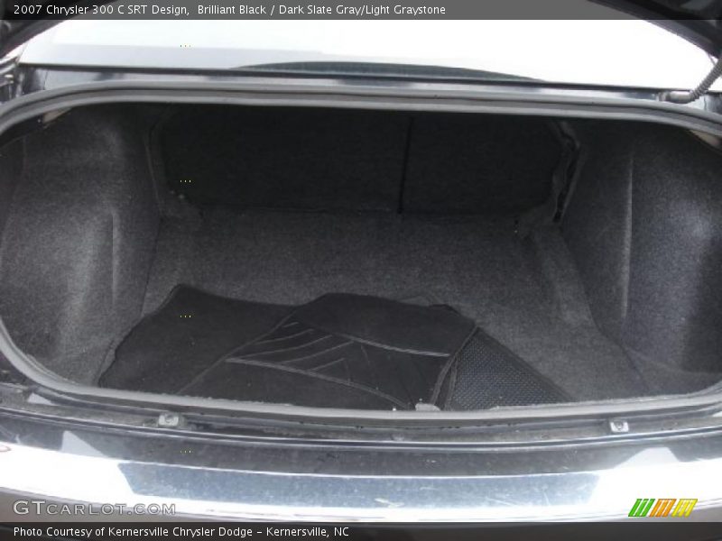 Brilliant Black / Dark Slate Gray/Light Graystone 2007 Chrysler 300 C SRT Design