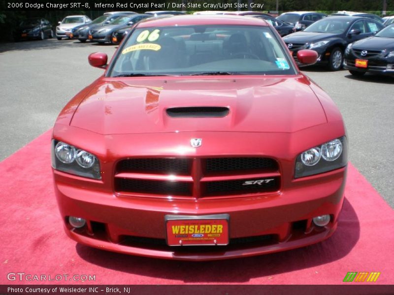 Inferno Red Crystal Pearl / Dark Slate Gray/Light Slate Gray 2006 Dodge Charger SRT-8