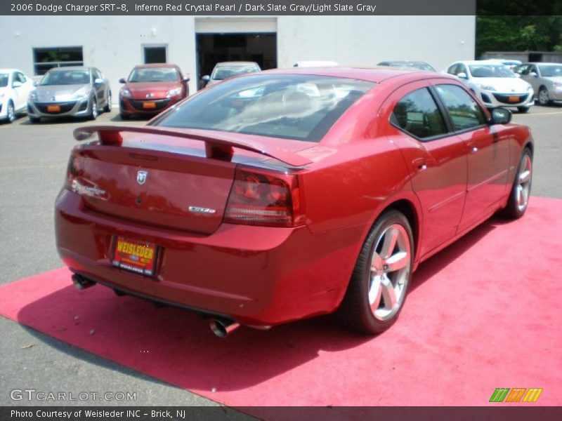 Inferno Red Crystal Pearl / Dark Slate Gray/Light Slate Gray 2006 Dodge Charger SRT-8