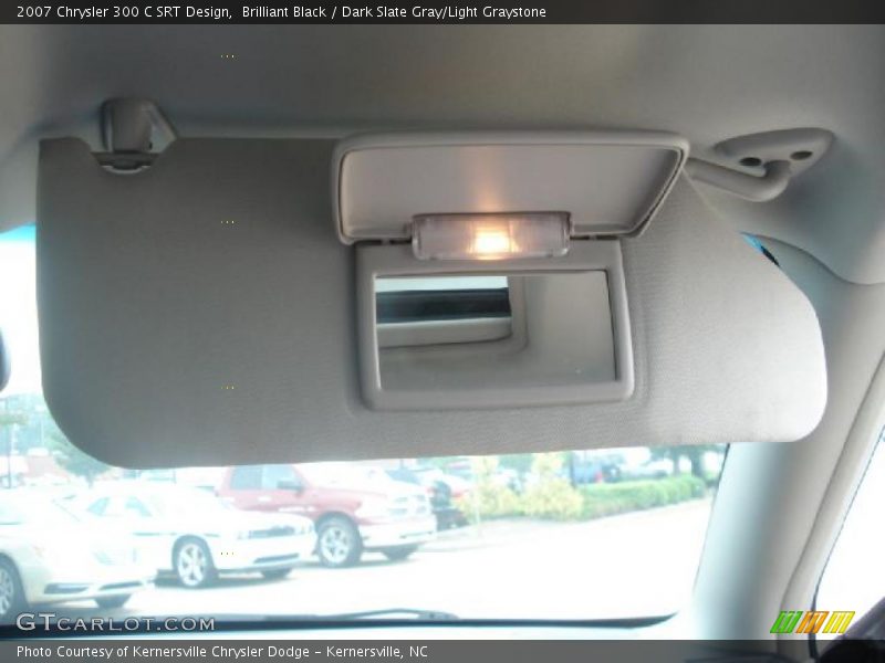 Brilliant Black / Dark Slate Gray/Light Graystone 2007 Chrysler 300 C SRT Design