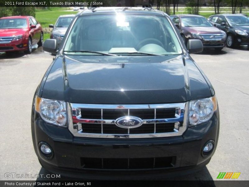 Tuxedo Black Metallic / Stone 2011 Ford Escape XLT