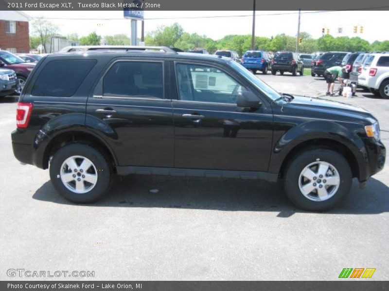 Tuxedo Black Metallic / Stone 2011 Ford Escape XLT