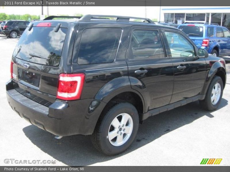 Tuxedo Black Metallic / Stone 2011 Ford Escape XLT