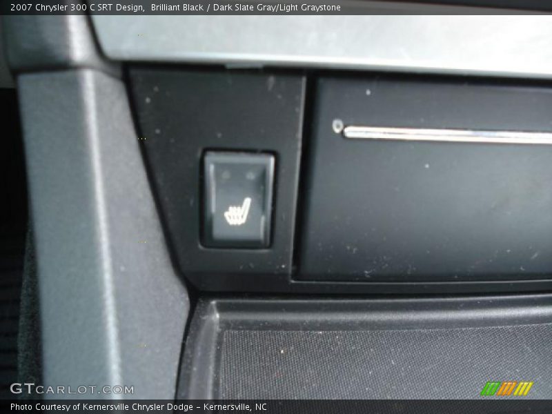Brilliant Black / Dark Slate Gray/Light Graystone 2007 Chrysler 300 C SRT Design