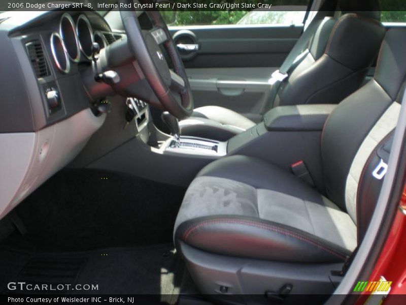 Inferno Red Crystal Pearl / Dark Slate Gray/Light Slate Gray 2006 Dodge Charger SRT-8