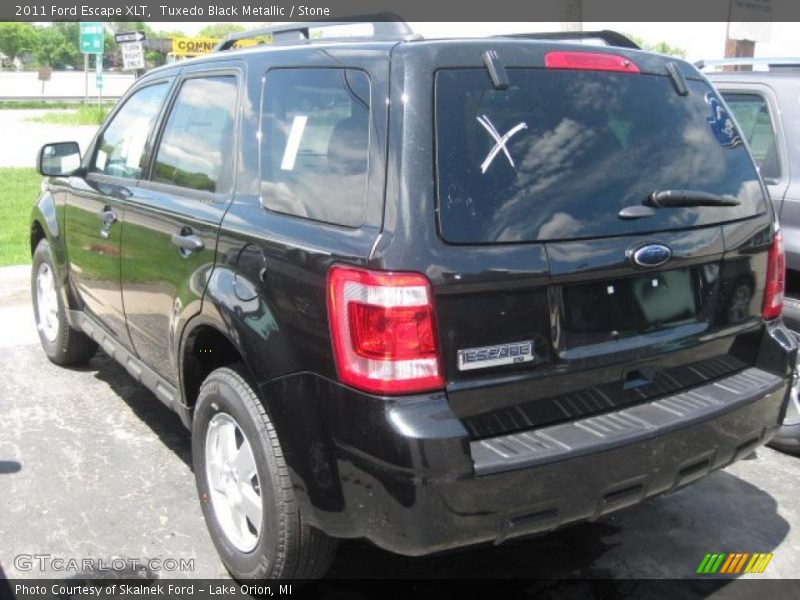 Tuxedo Black Metallic / Stone 2011 Ford Escape XLT