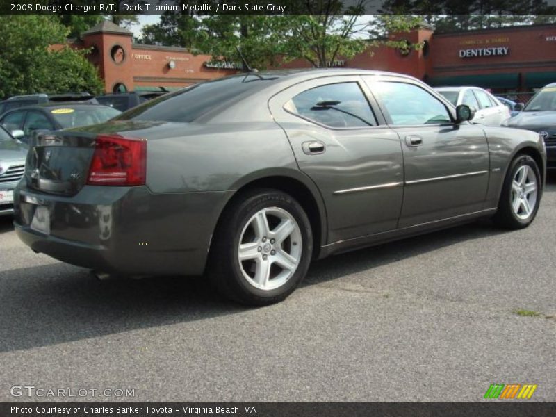 Dark Titanium Metallic / Dark Slate Gray 2008 Dodge Charger R/T