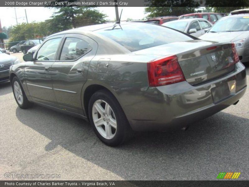 Dark Titanium Metallic / Dark Slate Gray 2008 Dodge Charger R/T