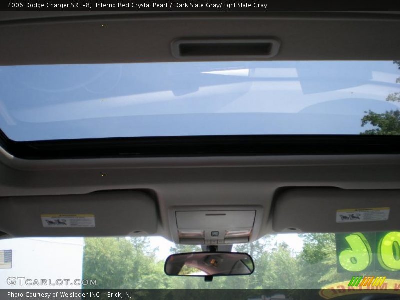 Inferno Red Crystal Pearl / Dark Slate Gray/Light Slate Gray 2006 Dodge Charger SRT-8