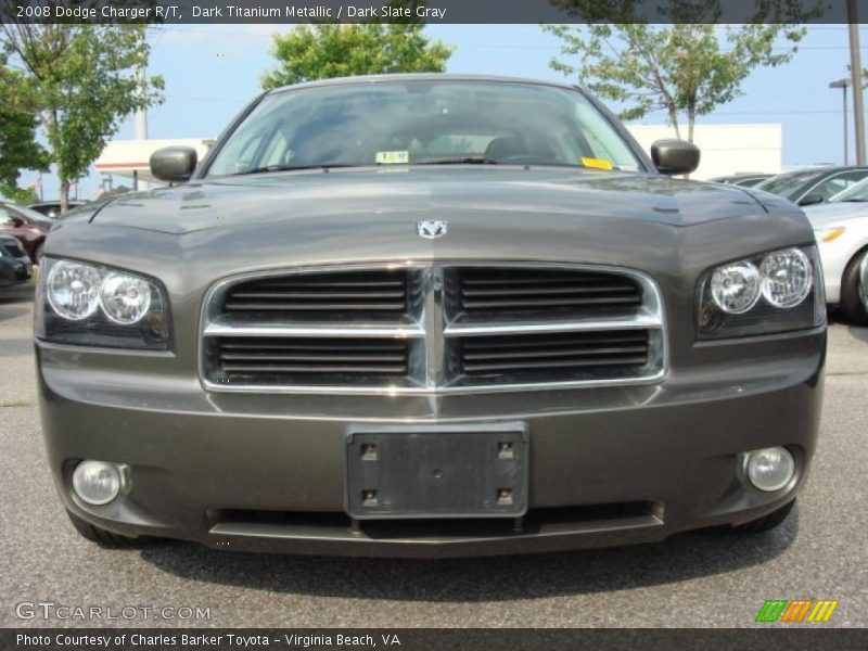 Dark Titanium Metallic / Dark Slate Gray 2008 Dodge Charger R/T