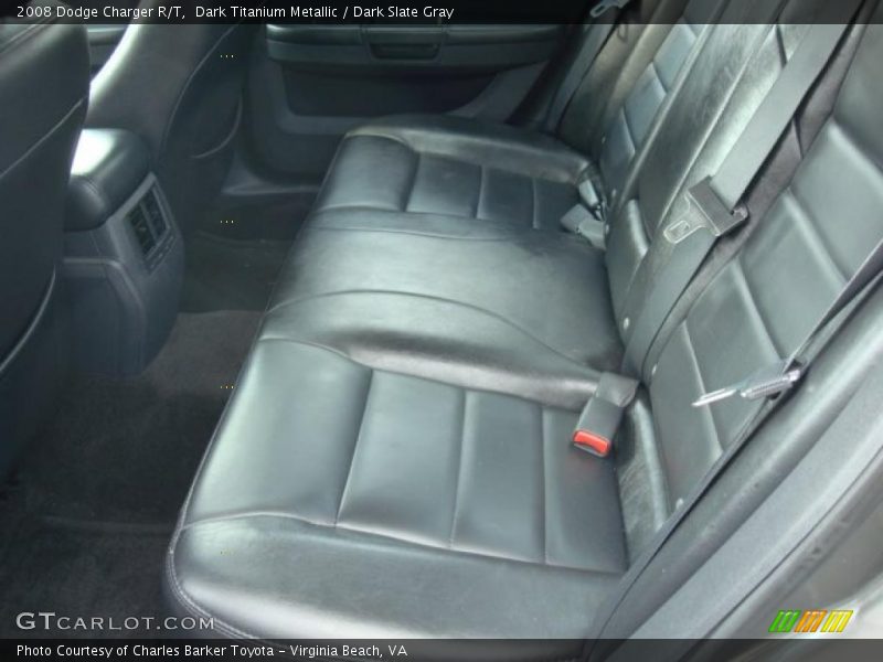 Dark Titanium Metallic / Dark Slate Gray 2008 Dodge Charger R/T