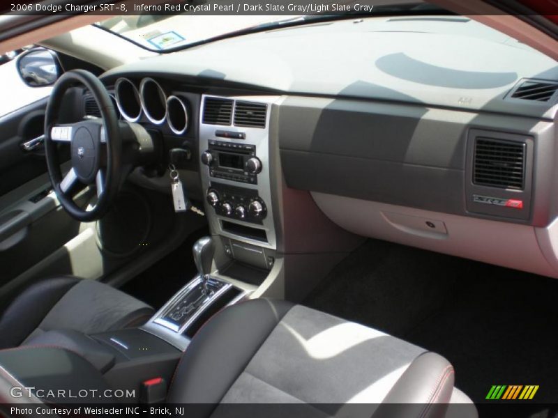 Inferno Red Crystal Pearl / Dark Slate Gray/Light Slate Gray 2006 Dodge Charger SRT-8