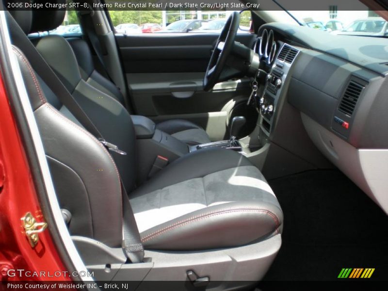 Inferno Red Crystal Pearl / Dark Slate Gray/Light Slate Gray 2006 Dodge Charger SRT-8