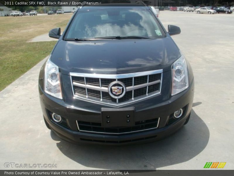 Black Raven / Ebony/Titanium 2011 Cadillac SRX FWD