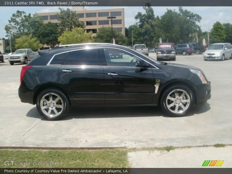Black Raven / Ebony/Titanium 2011 Cadillac SRX FWD