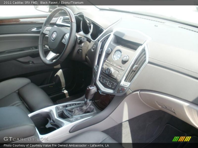 Black Raven / Ebony/Titanium 2011 Cadillac SRX FWD