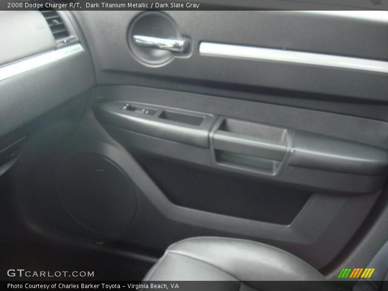 Dark Titanium Metallic / Dark Slate Gray 2008 Dodge Charger R/T