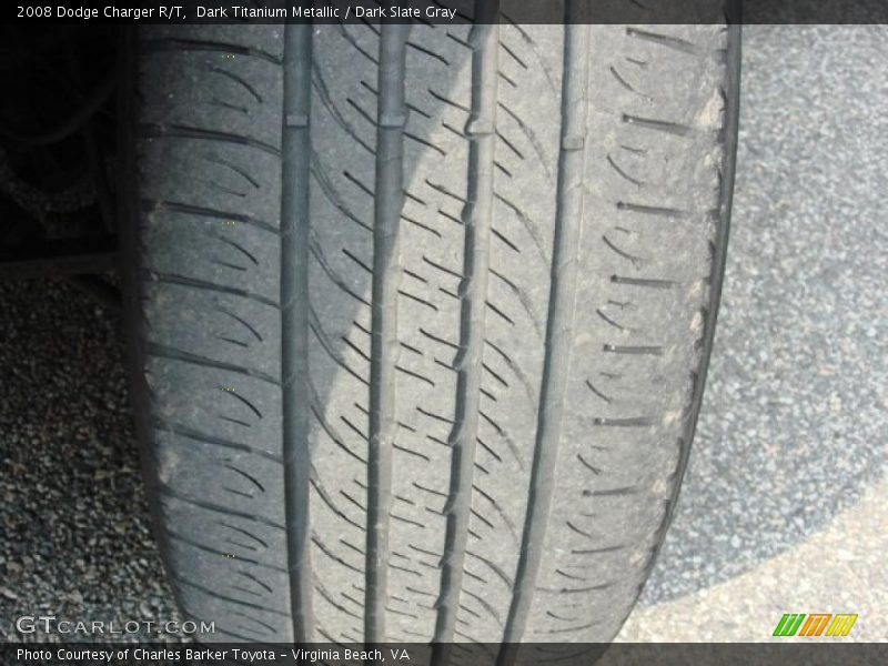 Dark Titanium Metallic / Dark Slate Gray 2008 Dodge Charger R/T