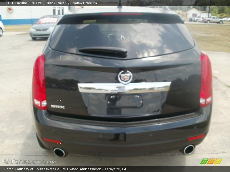 Black Raven / Ebony/Titanium 2011 Cadillac SRX FWD