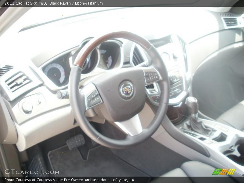 Black Raven / Ebony/Titanium 2011 Cadillac SRX FWD