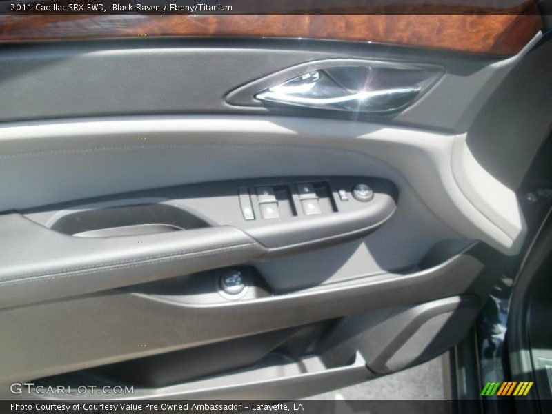Black Raven / Ebony/Titanium 2011 Cadillac SRX FWD