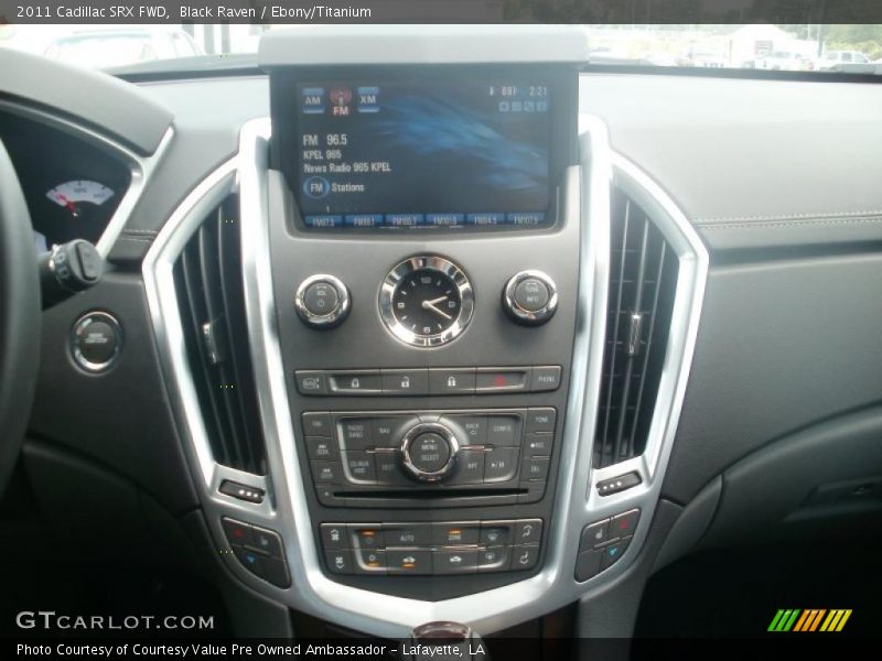 Black Raven / Ebony/Titanium 2011 Cadillac SRX FWD