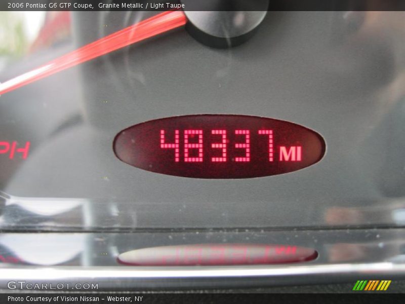 Granite Metallic / Light Taupe 2006 Pontiac G6 GTP Coupe