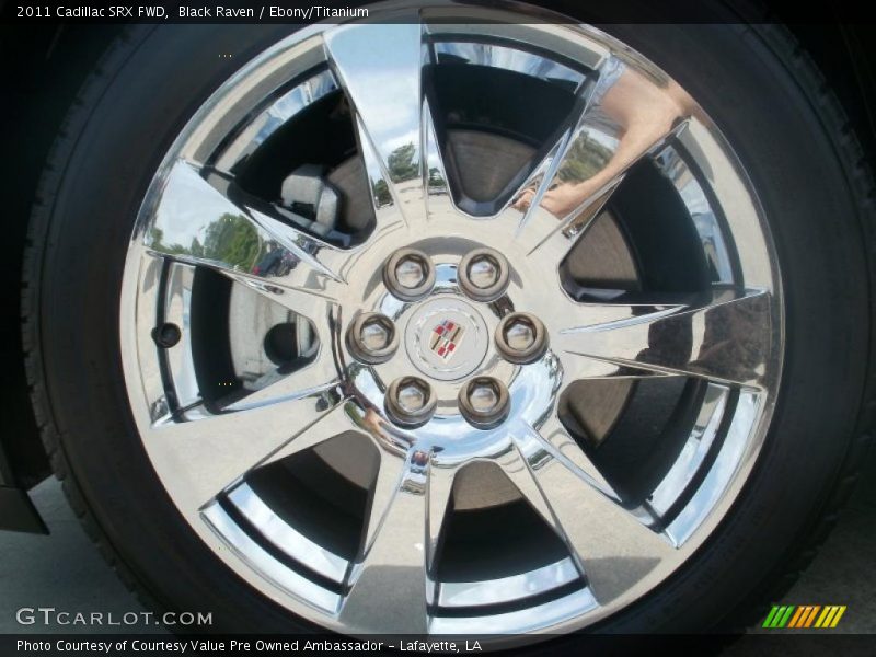 Black Raven / Ebony/Titanium 2011 Cadillac SRX FWD