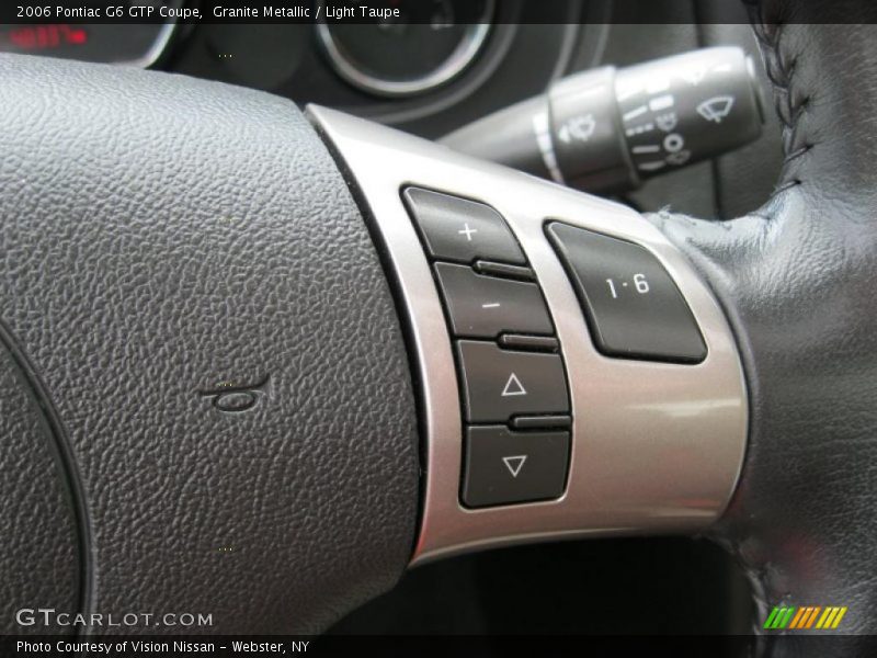 Controls of 2006 G6 GTP Coupe