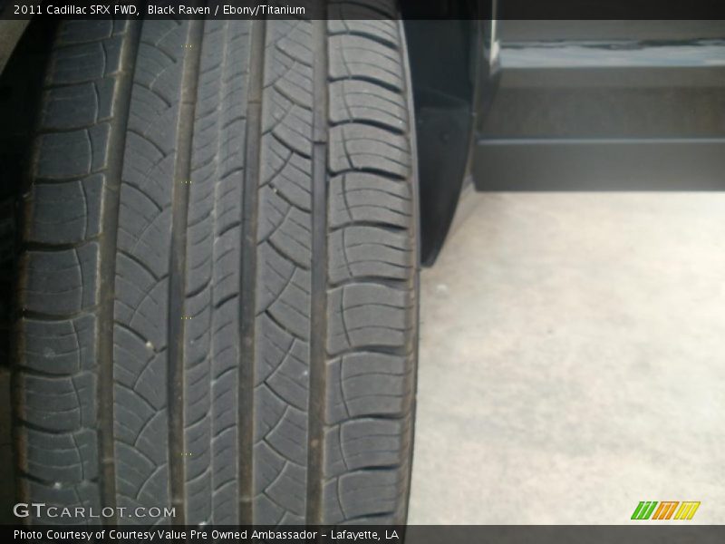 Black Raven / Ebony/Titanium 2011 Cadillac SRX FWD