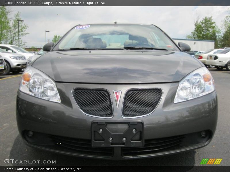 Granite Metallic / Light Taupe 2006 Pontiac G6 GTP Coupe