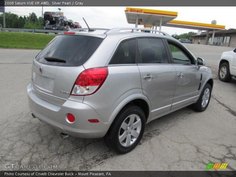 Silver Pearl / Gray 2008 Saturn VUE XR AWD
