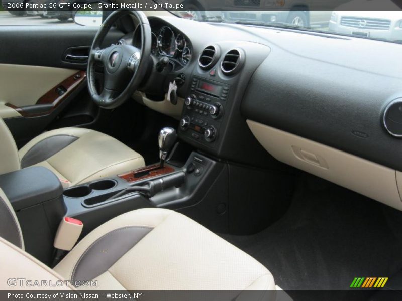  2006 G6 GTP Coupe Light Taupe Interior