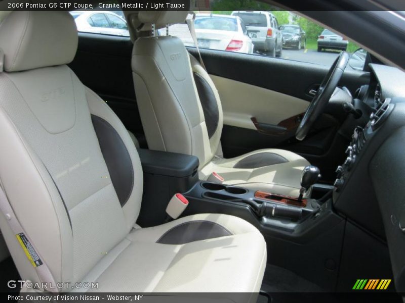  2006 G6 GTP Coupe Light Taupe Interior
