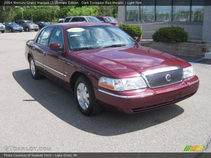 Dark Toreador Red Metallic / Light Flint 2004 Mercury Grand Marquis LS Ultimate Edition