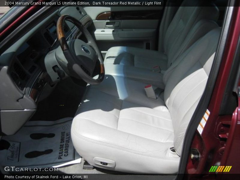Dark Toreador Red Metallic / Light Flint 2004 Mercury Grand Marquis LS Ultimate Edition