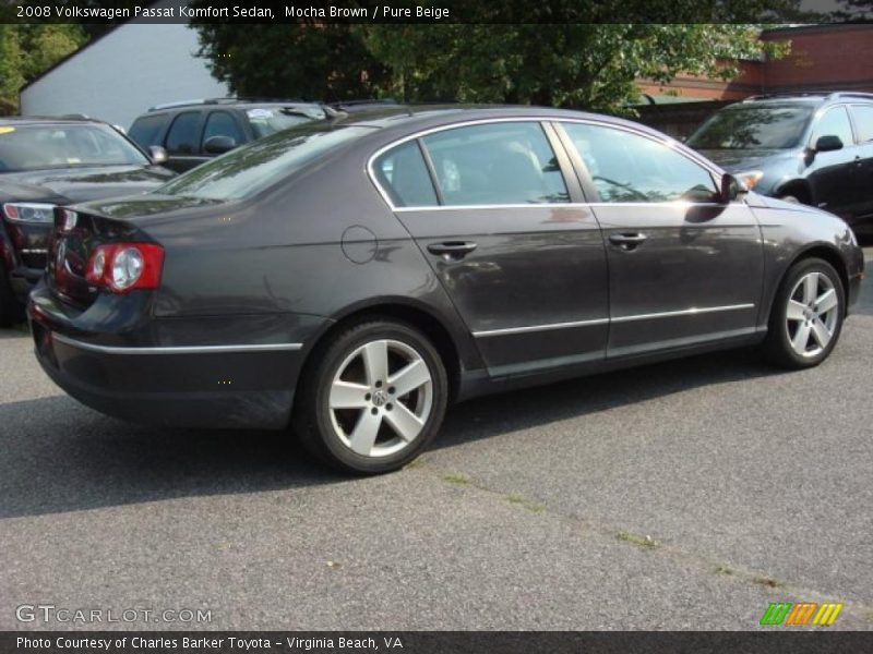 Mocha Brown / Pure Beige 2008 Volkswagen Passat Komfort Sedan