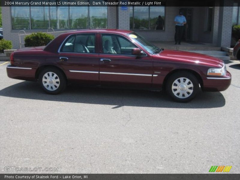 Dark Toreador Red Metallic / Light Flint 2004 Mercury Grand Marquis LS Ultimate Edition