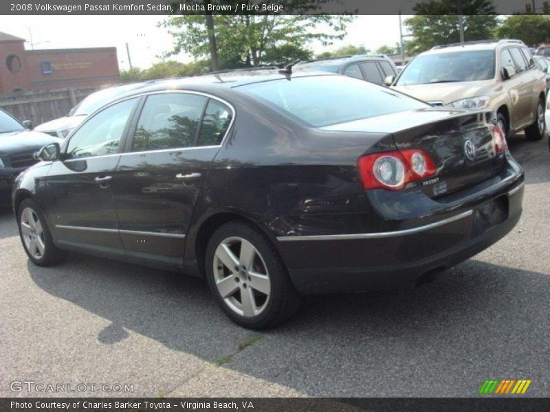 Mocha Brown / Pure Beige 2008 Volkswagen Passat Komfort Sedan