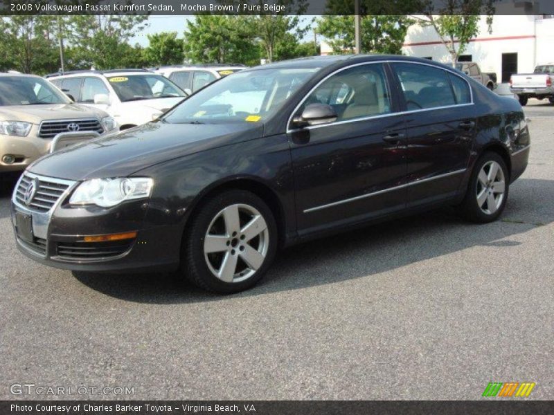 Mocha Brown / Pure Beige 2008 Volkswagen Passat Komfort Sedan