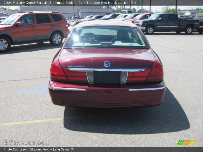 Dark Toreador Red Metallic / Light Flint 2004 Mercury Grand Marquis LS Ultimate Edition