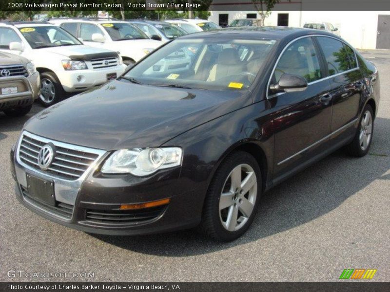 Mocha Brown / Pure Beige 2008 Volkswagen Passat Komfort Sedan