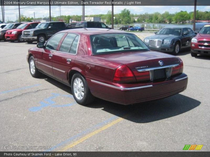 Dark Toreador Red Metallic / Light Flint 2004 Mercury Grand Marquis LS Ultimate Edition