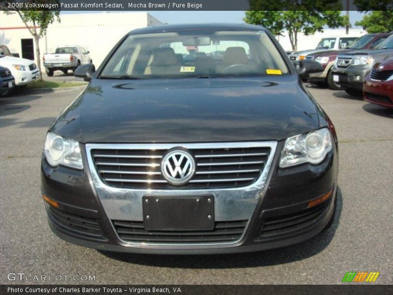 Mocha Brown / Pure Beige 2008 Volkswagen Passat Komfort Sedan