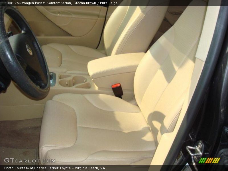 Mocha Brown / Pure Beige 2008 Volkswagen Passat Komfort Sedan