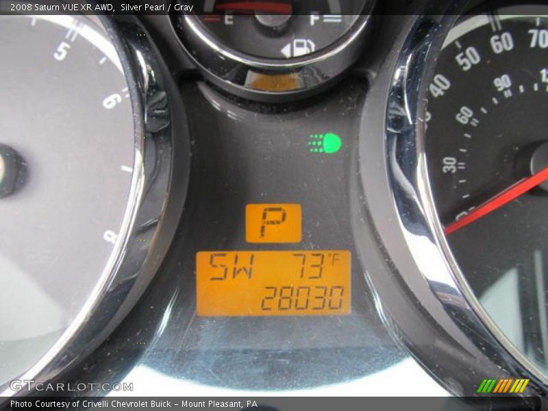 Silver Pearl / Gray 2008 Saturn VUE XR AWD