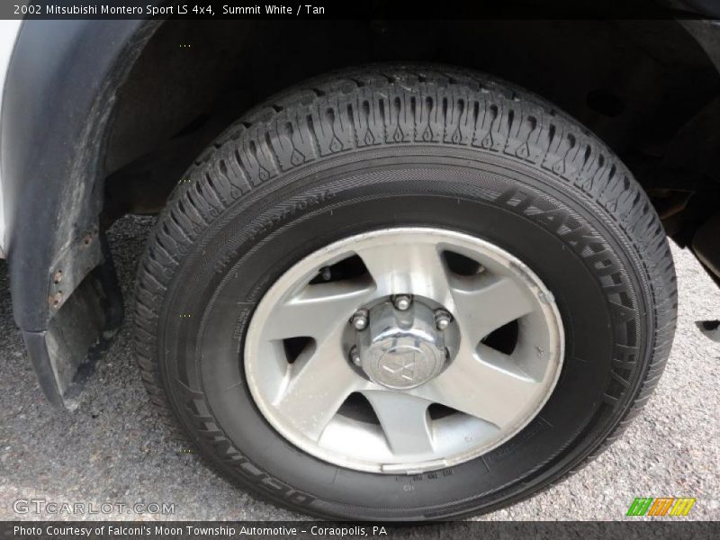  2002 Montero Sport LS 4x4 Wheel