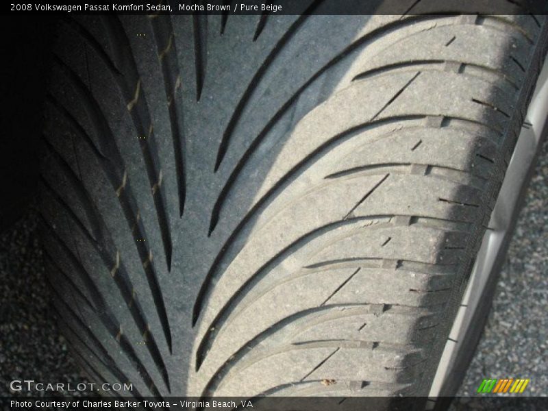 Mocha Brown / Pure Beige 2008 Volkswagen Passat Komfort Sedan